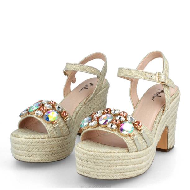 alaplice bézs Menbur nők magassarkú 242F1295