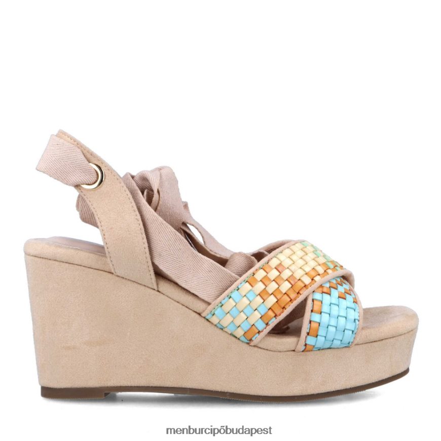 albínó bézs nők Menbur magassarkú 8HTBV5466