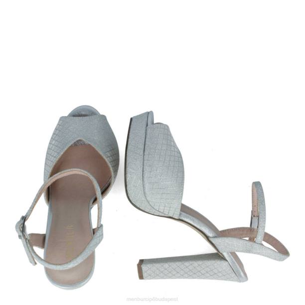 alberobello ezüst Menbur nők magassarkú 242F4062