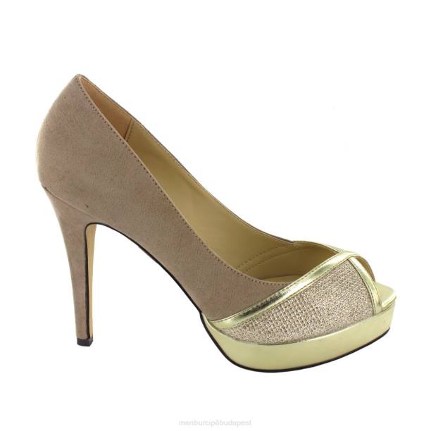 almedinilla bézs Menbur nők magassarkú 242F4713