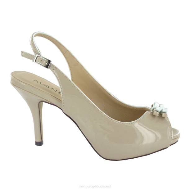 almunecar bézs Menbur nők magassarkú 242F4694