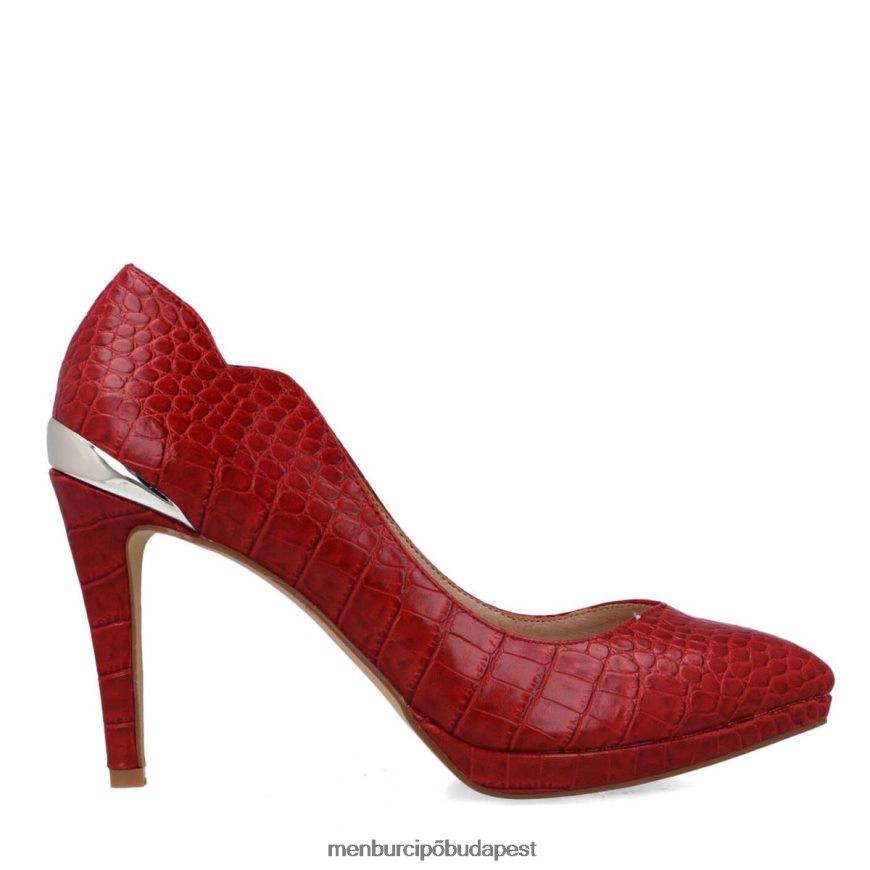 alpetta piros nők Menbur magassarkú 8HTBV4972