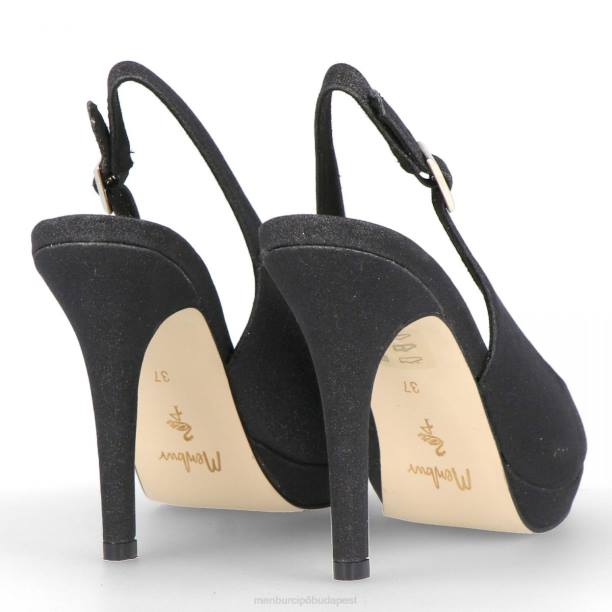 amica fekete Menbur nők magassarkú 242F4526