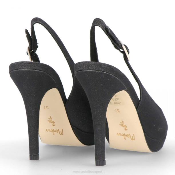 amica fekete Menbur nők magassarkú 242F4526