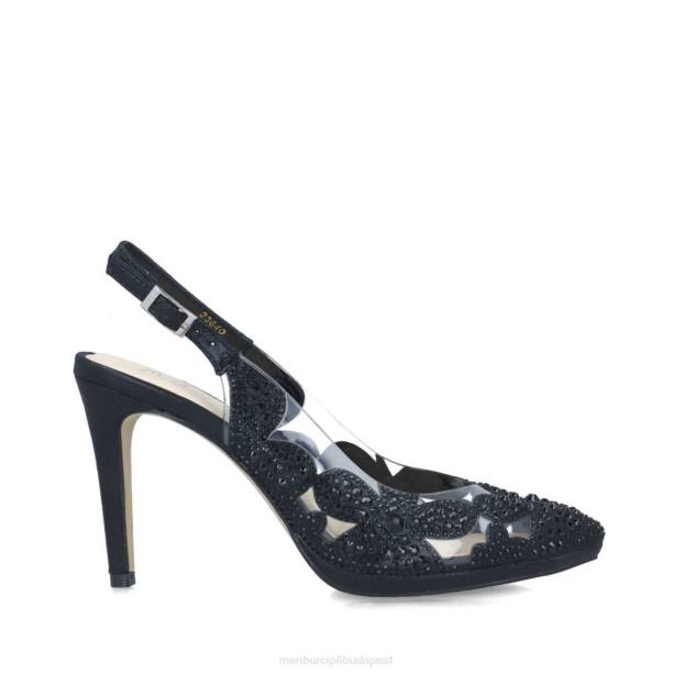 antlia fekete Menbur nők magassarkú 242F3721