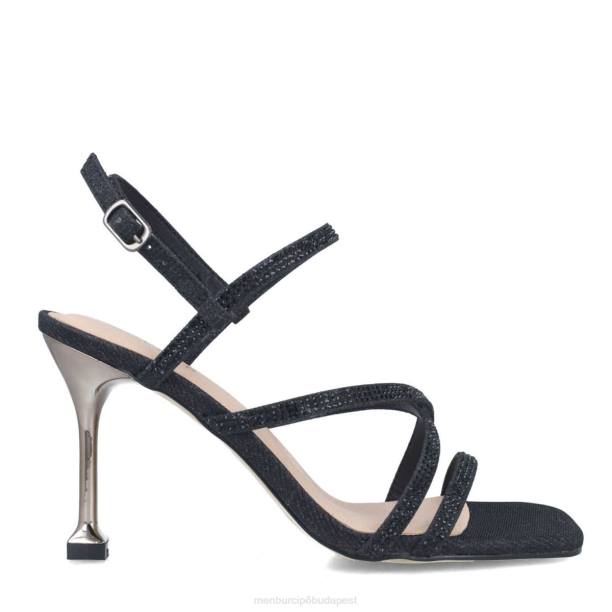 apatita fekete Menbur nők magassarkú 242F762