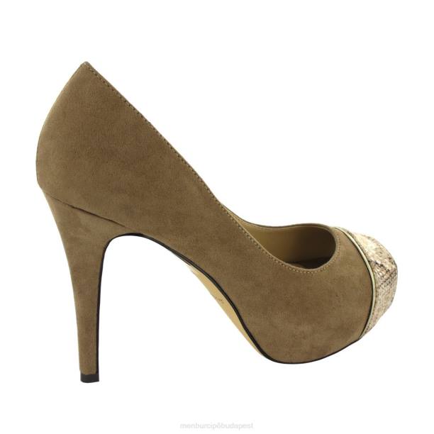 arrecife bézs Menbur nők magassarkú 242F4715