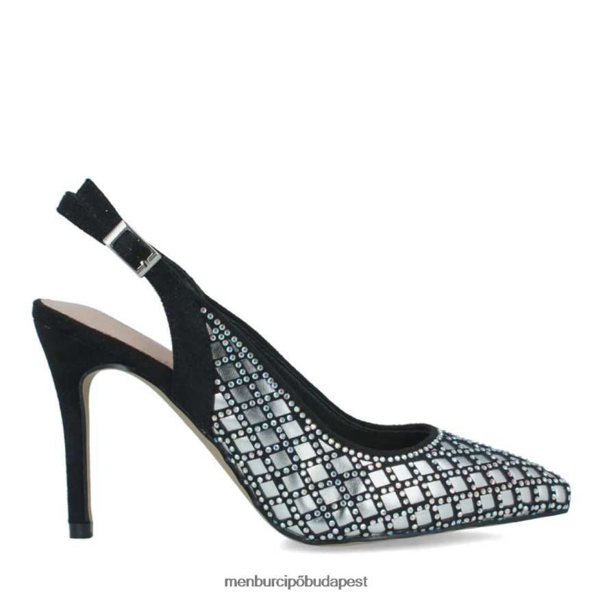 aszalt szilva ezüst nők Menbur magassarkú 8HTBV5389