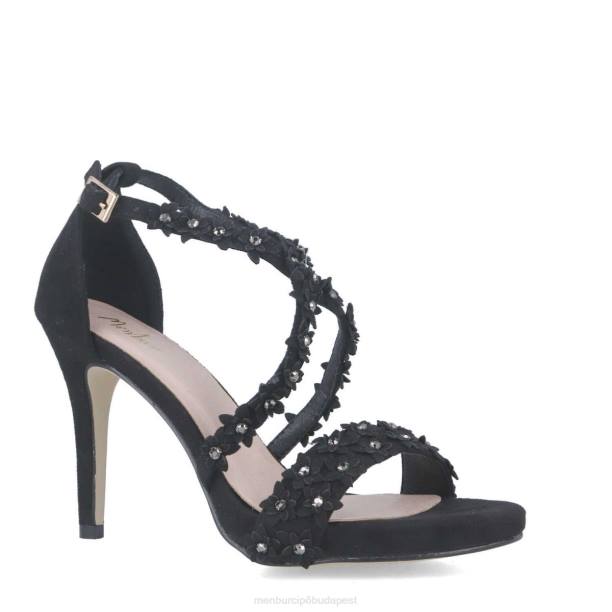 atlante fekete Menbur nők magassarkú 242F1536