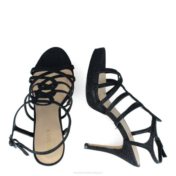 begónia fekete Menbur nők magassarkú 242F928