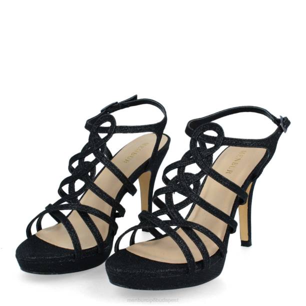 begónia fekete Menbur nők magassarkú 242F928