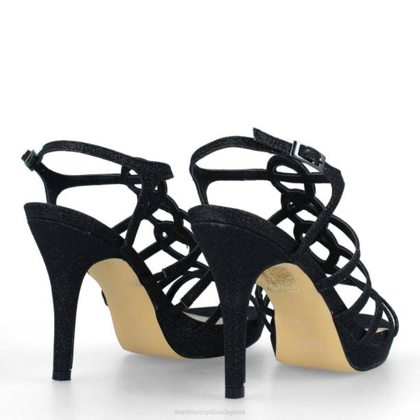 begónia fekete Menbur nők magassarkú 242F928