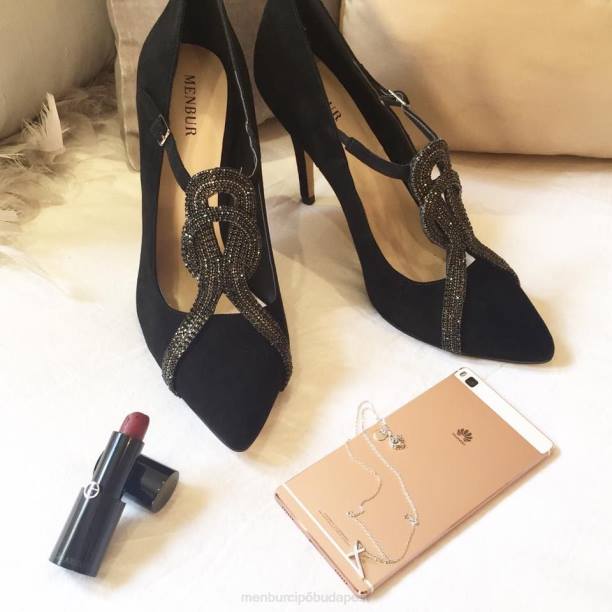 benakazon fekete Menbur nők magassarkú 242F4721