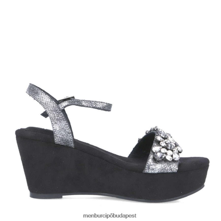 bersezio fekete nők Menbur magassarkú 8HTBV5470