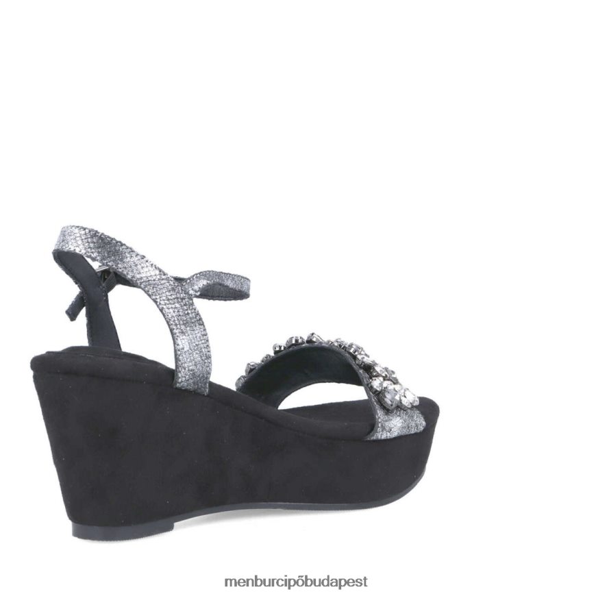 bersezio fekete nők Menbur magassarkú 8HTBV5470