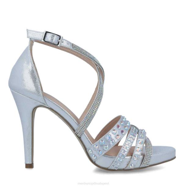 bitetto ezüst Menbur nők magassarkú 242F4041
