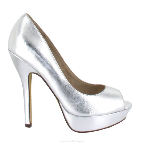 blondie ezüst Menbur nők magassarkú 242F1091