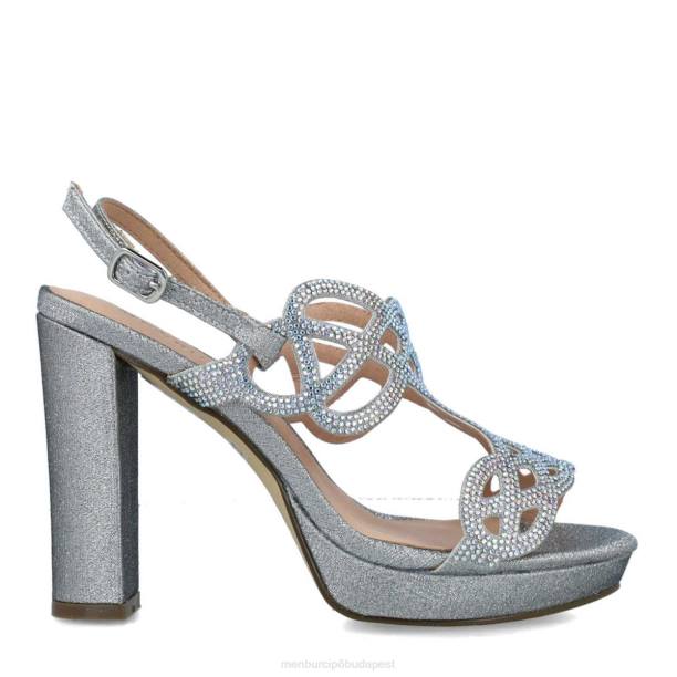 boatti ezüst Menbur nők magassarkú 242F1298