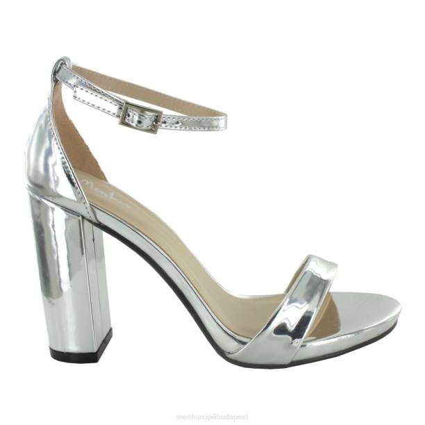 bologna ezüst Menbur nők magassarkú 242F1287
