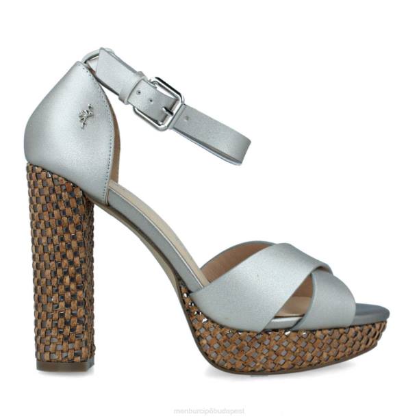 brindisi ezüst Menbur nők magassarkú 242F865