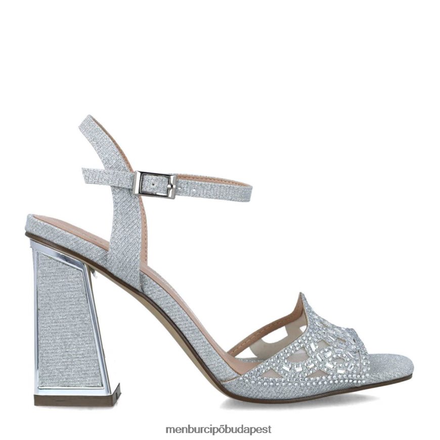 caelus ezüst nők Menbur magassarkú 8HTBV5090