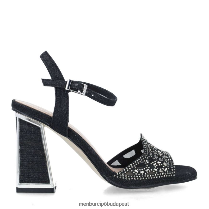 caelus fekete nők Menbur magassarkú 8HTBV5091