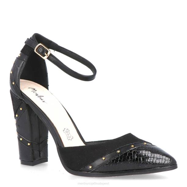 camburzano fekete Menbur nők magassarkú 242F1456