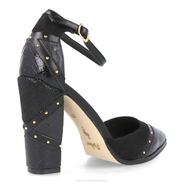 camburzano fekete Menbur nők magassarkú 242F1456