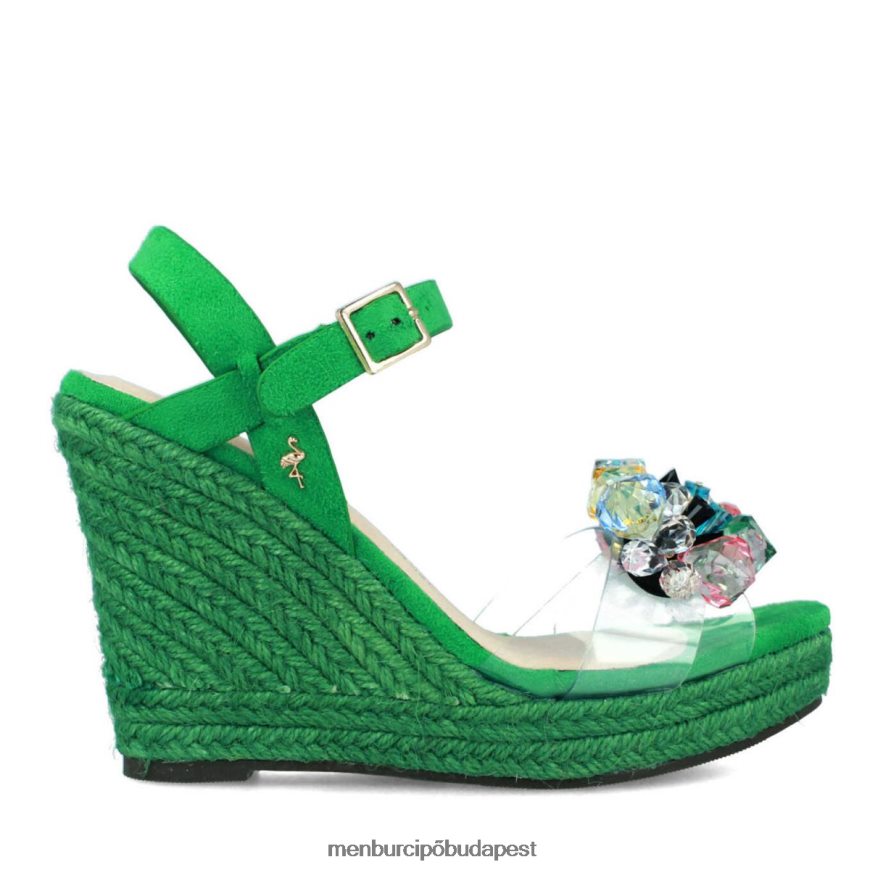 caminetto zöld nők Menbur magassarkú 8HTBV5145
