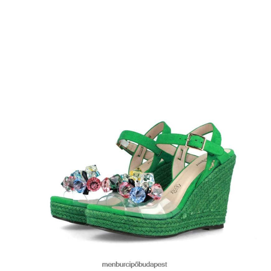 caminetto zöld nők Menbur magassarkú 8HTBV5145