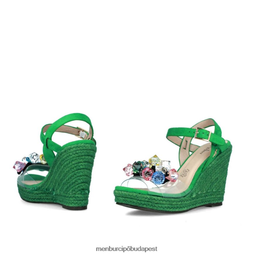 caminetto zöld nők Menbur magassarkú 8HTBV5145