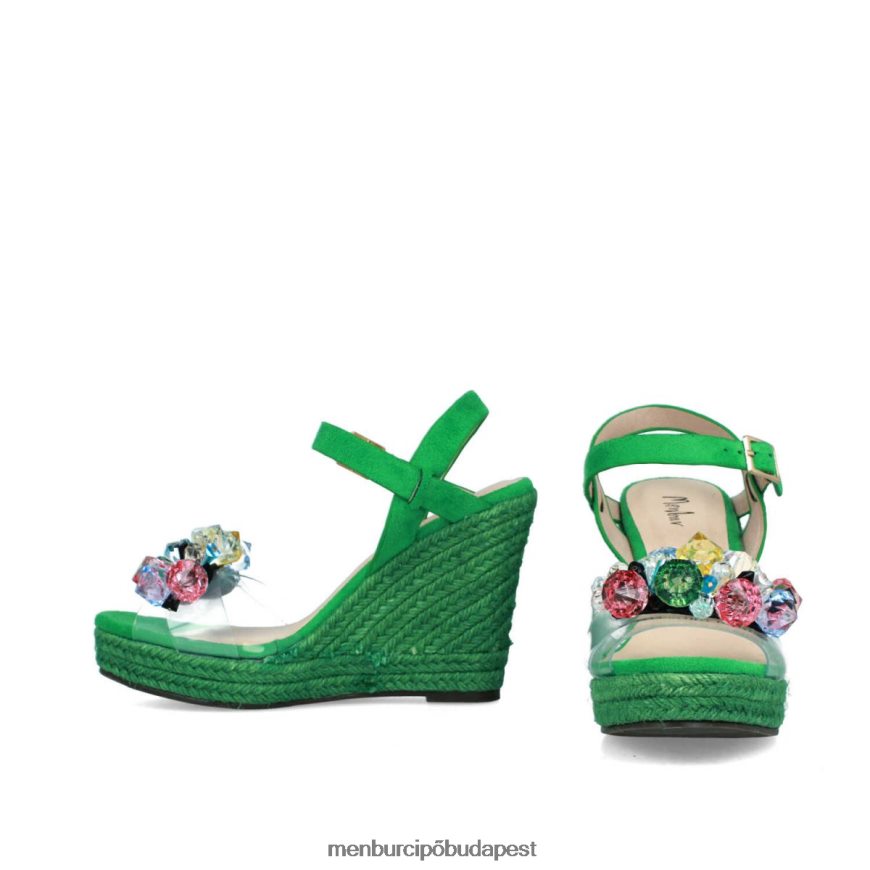 caminetto zöld nők Menbur magassarkú 8HTBV5145