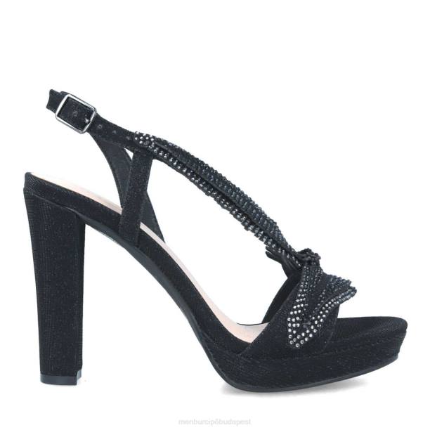 campelli fekete Menbur nők magassarkú 242F4123