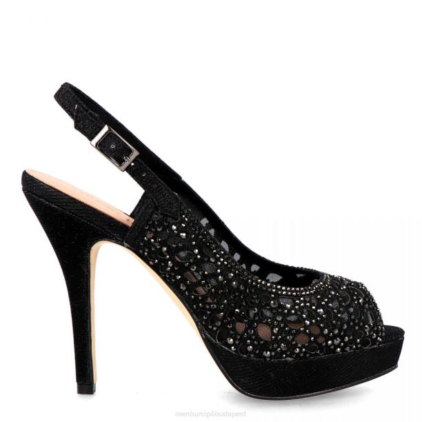 cancello fekete Menbur nők magassarkú 242F4086