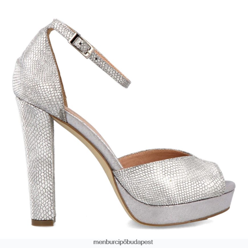 cangemi ezüst nők Menbur magassarkú 8HTBV5339