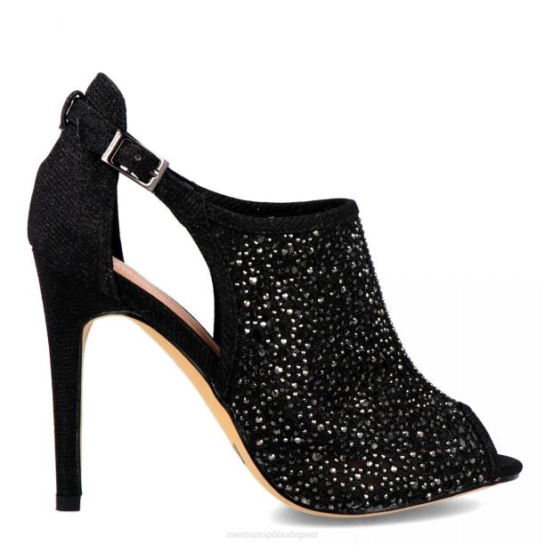 capanne fekete Menbur nők magassarkú 242F1462