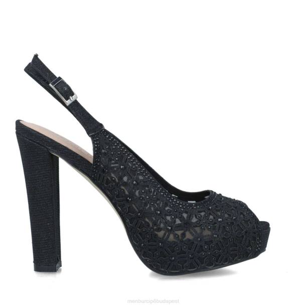 carite fekete Menbur nők magassarkú 242F1258
