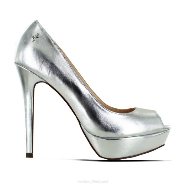 cecina ezüst Menbur nők magassarkú 242F4797