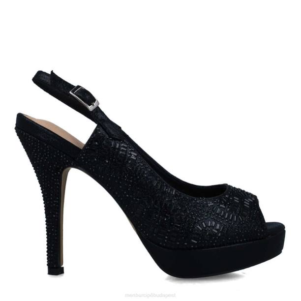 cianita fekete Menbur nők magassarkú 242F3863