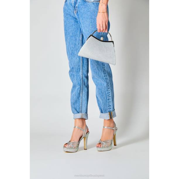 cornalina ezüst Menbur nők magassarkú 242F3847