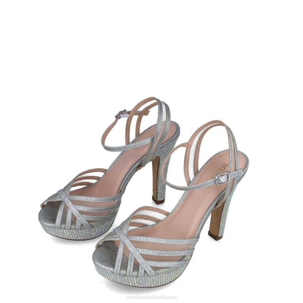 cornalina ezüst Menbur nők magassarkú 242F3847