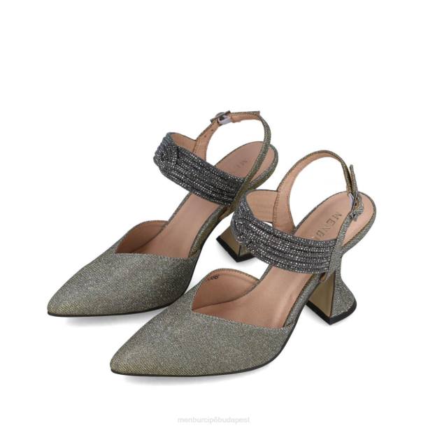 cuarzo szürke Menbur nők magassarkú 242F3761