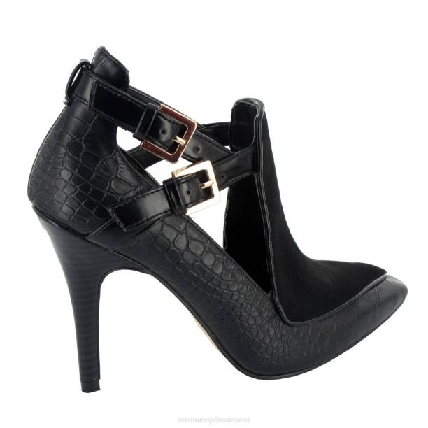 dög fekete Menbur nők magassarkú 242F1358