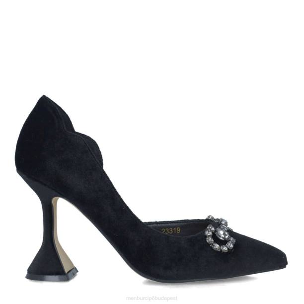 diaszpóra fekete Menbur nők magassarkú 242F3914