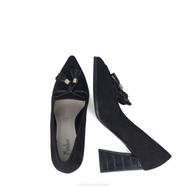 diopszido fekete Menbur nők magassarkú 242F765