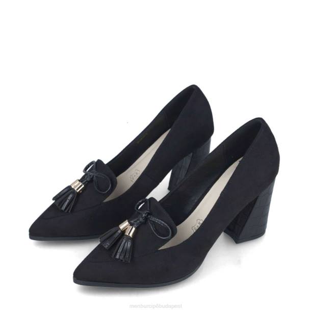 diopszido fekete Menbur nők magassarkú 242F765