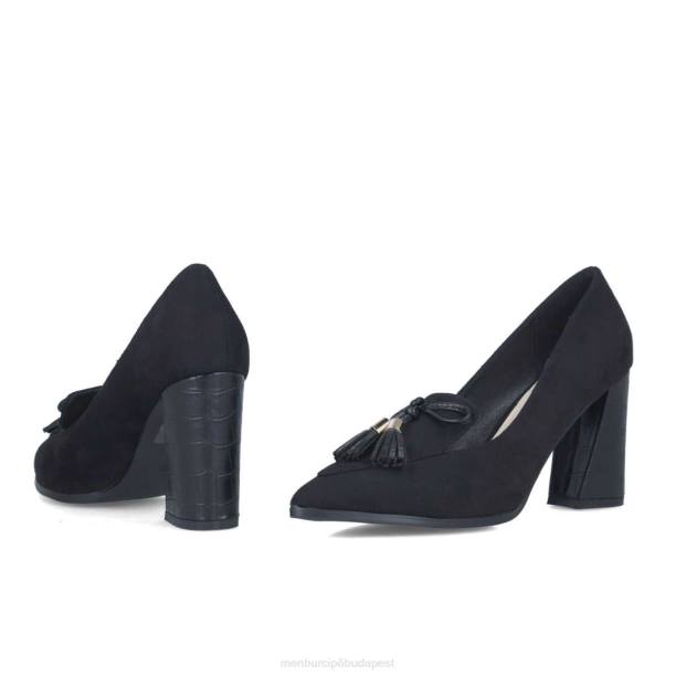 diopszido fekete Menbur nők magassarkú 242F765