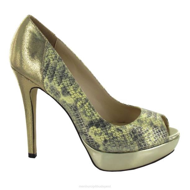 dollár 2 sárga Menbur nők magassarkú 242F1164