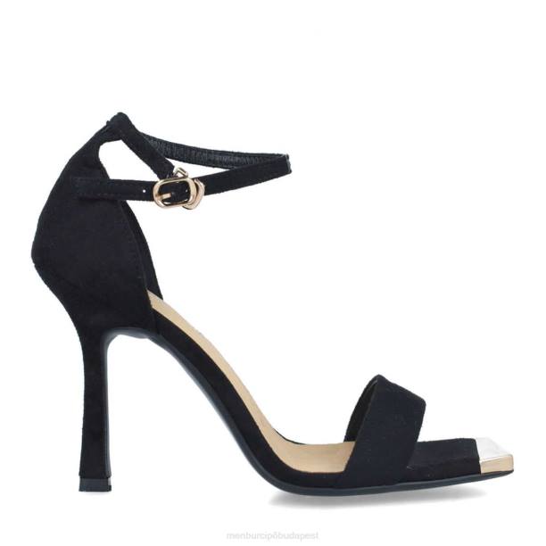 enstatita fekete Menbur nők magassarkú 242F3765