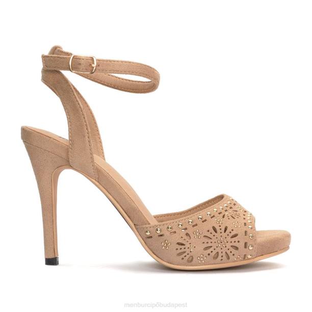 estense bézs Menbur nők magassarkú 242F3964